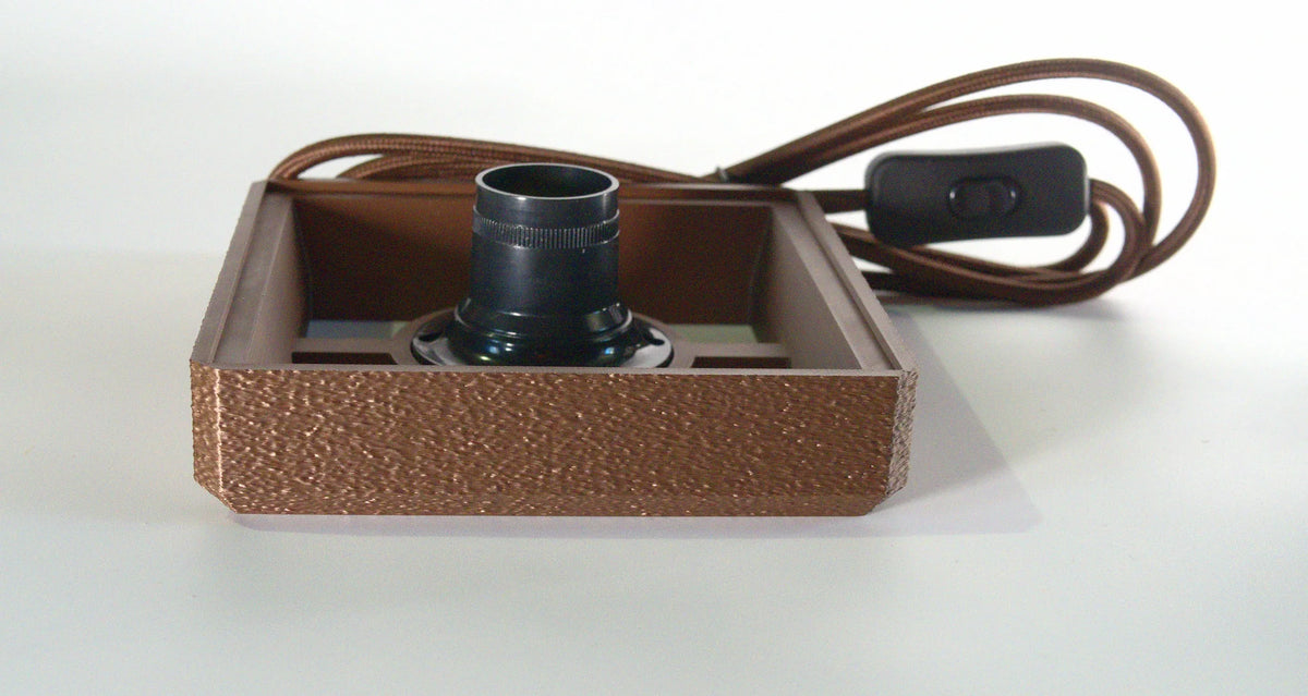 Socle pour Lampe Vitrail - Hauteur 3,5 cm - Plusieurs Finitions Disponibles - photo 15 sur 18
